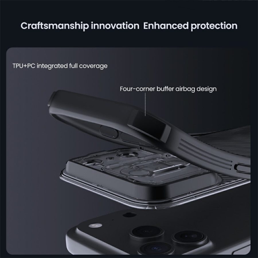NILLKIN Camshield Pro Series For iPhone 17 Pro Max Case TPU - PC Phone Cover with Camera Slider