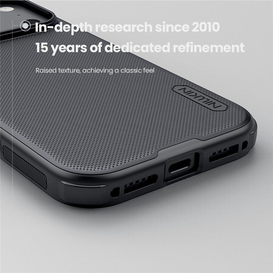 6601181518A-7 NILLKIN Frosted Shield Pro for iPhone 17 Pro Case Compatible with MagSafe PC - TPU Phone Cover