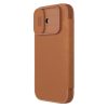 6601181520A-2 NILLKIN Qin Pro Series for iPhone 17 Case with Card Slots Leather Phone Cover