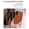 6601181520A-8 NILLKIN Qin Pro Series for iPhone 17 Case with Card Slots Leather Phone Cover
