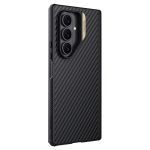 NILLKIN For Samsung Galaxy Z Fold7 Case Carbon Fiber Back Shockproof Phone Cover with Magnetic Support
