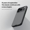 6601181768A-6 NILLKIN Super Frosted Shield Pro For iPhone 17 Pro Case Matte PC - TPU Clear Black Phone Back Cover