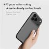 6601181768A-8 NILLKIN Super Frosted Shield Pro For iPhone 17 Pro Case Matte PC - TPU Clear Black Phone Back Cover