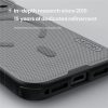 6601181769A-6 NILLKIN Super Frosted Shield Pro for iPhone 17 Pro Magnetic Case Matte PC - TPU Clear Black Phone Back Cover