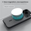 6601181769A-9 NILLKIN Super Frosted Shield Pro for iPhone 17 Pro Magnetic Case Matte PC - TPU Clear Black Phone Back Cover
