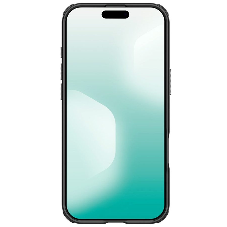 6601181798A-4 NILLKIN Super Frosted Shield Pro For iPhone Air Case Matte PC - TPU Clear Black Phone Back Cover