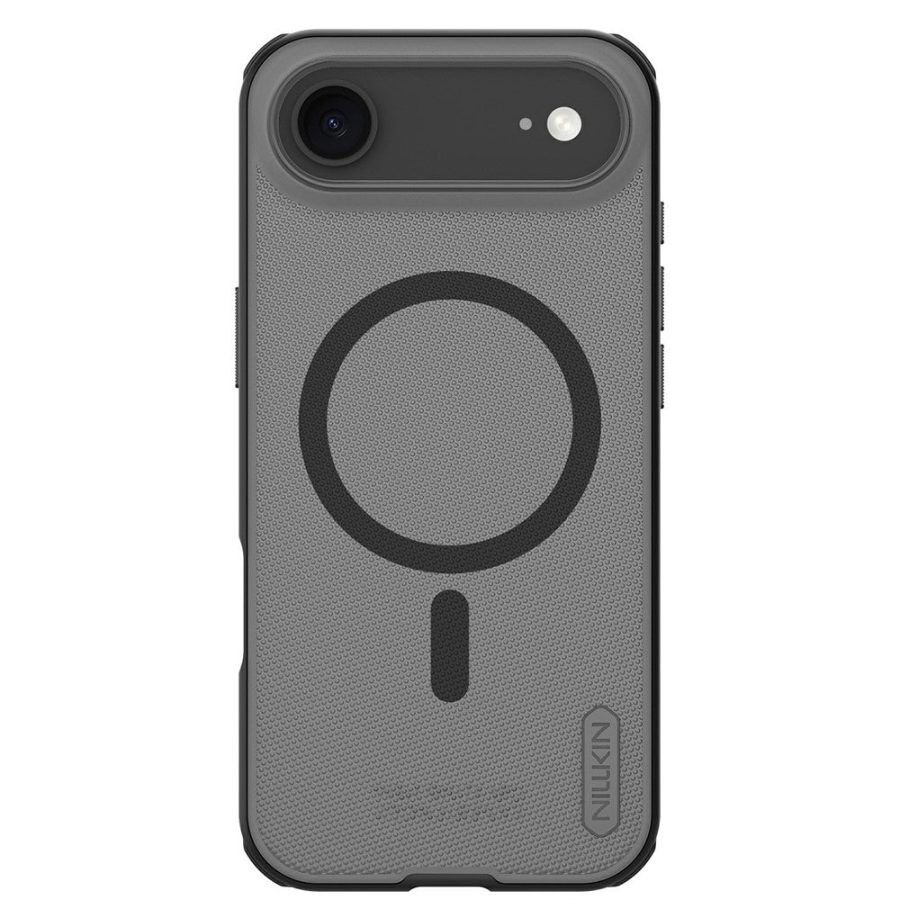 NILLKIN Super Frosted Shield Pro for iPhone Air Magnetic Case Matte PC - TPU Clear Black Phone Back Cover