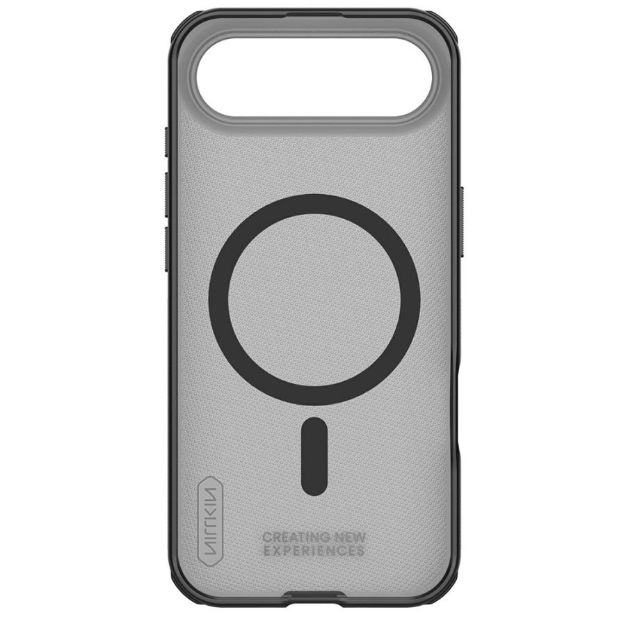 NILLKIN Super Frosted Shield Pro for iPhone Air Magnetic Case Matte PC - TPU Clear Black Phone Back Cover