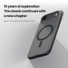 NILLKIN Super Frosted Shield Pro for iPhone Air Magnetic Case Matte PC - TPU Clear Black Phone Back Cover