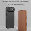 6601183112A-6 NILLKIN Qin Pro Series for iPhone Air Case with Card Slots Leather Phone Cover