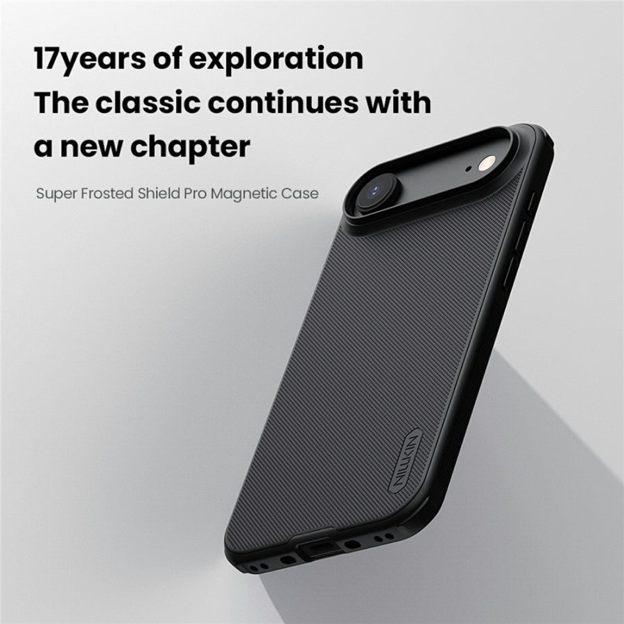 6601183113A-6 NILLKIN Frosted Shield Pro for iPhone Air Case Compatible with MagSafe PC - TPU Phone Cover