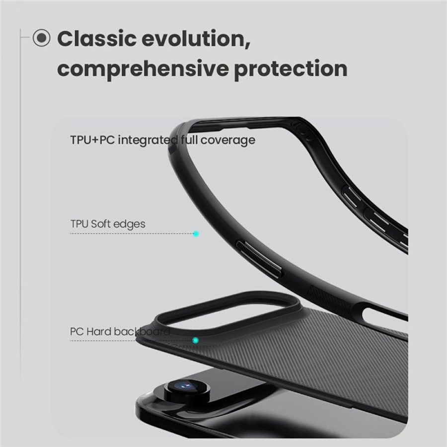 6601183113A-9 NILLKIN Frosted Shield Pro for iPhone Air Case Compatible with MagSafe PC - TPU Phone Cover