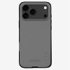 6601183285A-3 NILLKIN Super Frosted Shield Pro For iPhone 17 Pro Max Case Matte PC - TPU Clear Black Phone Back Cover