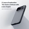 6601183285A-6 NILLKIN Super Frosted Shield Pro For iPhone 17 Pro Max Case Matte PC - TPU Clear Black Phone Back Cover