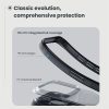 6601183285A-9 NILLKIN Super Frosted Shield Pro For iPhone 17 Pro Max Case Matte PC - TPU Clear Black Phone Back Cover