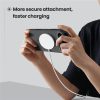 6601183286A-11 NILLKIN Super Frosted Shield Pro for iPhone 17 Pro Max Magnetic Case Matte PC - TPU Clear Black Phone Back Cover