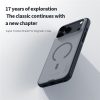 6601183286A-6 NILLKIN Super Frosted Shield Pro for iPhone 17 Pro Max Magnetic Case Matte PC - TPU Clear Black Phone Back Cover