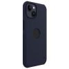 NILLKIN Super Frosted Shield Pro Phone Case for iPhone 14 Plus Anti-scratch Matte Hard PC Phone Cover (Hollow-out Design for Logo)