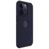 660118422C-3 NILLKIN Super Frosted Shield Pro Protective Phone Case for iPhone 14 Pro Hard PC Matte Anti-drop Phone Cover (Hollow-out Design for Logo)