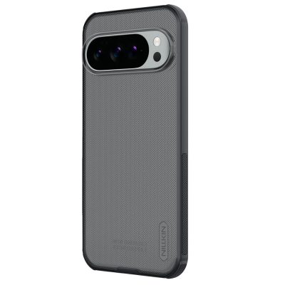 6601184453A-1 NILLKIN Super Frosted Shield Pro For Google Pixel 10 Pro XL Case Matte PC - TPU Clear Black Phone Back Cover