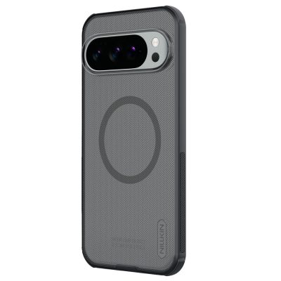 6601184454A-1 NILLKIN Super Frosted Shield Pro for Google Pixel 10 Pro XL Magnetic Case Matte PC - TPU Clear Black Phone Back Cover