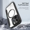 660118896A-10 DUX DUCIS Skin X Pro Series For iPhone 14 Pro Leather Case Flip Cover Compatible with MagSafe