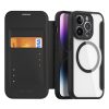 660118896A-2 DUX DUCIS Skin X Pro Series For iPhone 14 Pro Leather Case Flip Cover Compatible with MagSafe