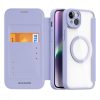 660118899C-2 DUX DUCIS Skin X Pro Series For iPhone 14 Plus Leather Case Flip Cover Compatible with MagSafe