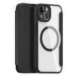DUX DUCIS Skin X Pro Series For iPhone 14 PU Leather Case Flip Cover Compatible with MagSafe