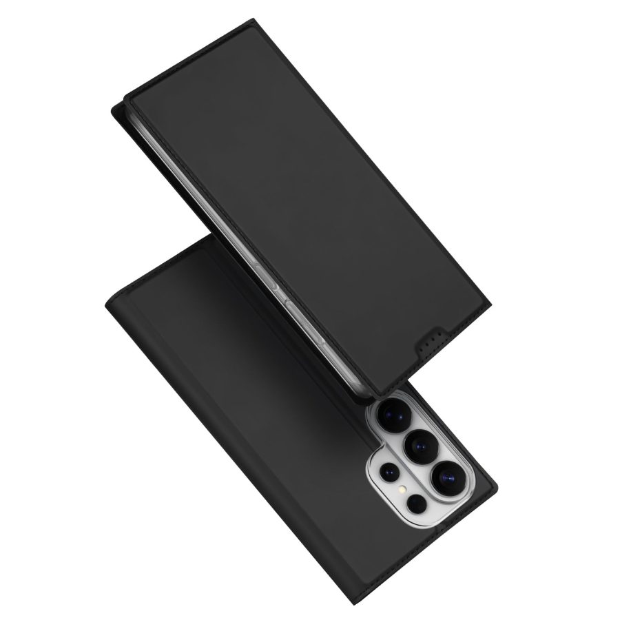 6601195288A-1 DUX DUCIS For Samsung Galaxy S26 Ultra Case Skin Pro Series Leather Stand Cover Card Holder (Non-magnetic)