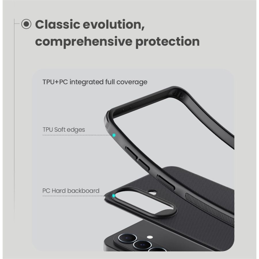 NILLKIN Frosted Shield Pro For Samsung Galaxy A37 Case Matte PC -  TPU Phone Cover