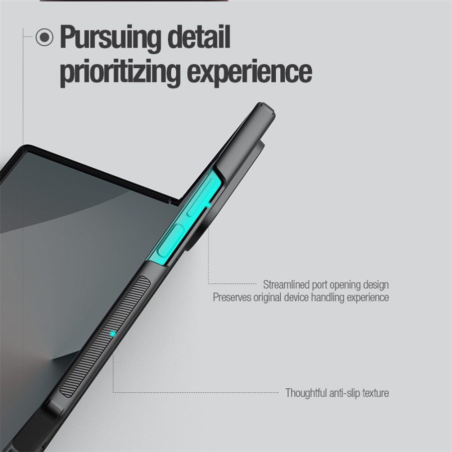 6601195958A-9_aec8a3e7-8fcf-4b5a-9557-75a7f4dbbf90 NILLKIN Super Frosted Shield Fold for Samsung Galaxy Z Fold6 Case Matte Phone Cover with Pen Slot