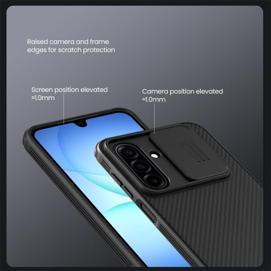 NILLKIN Camshield Pro Series for Samsung Galaxy A37 Case PC - TPU Phone Cover with Camera Slider