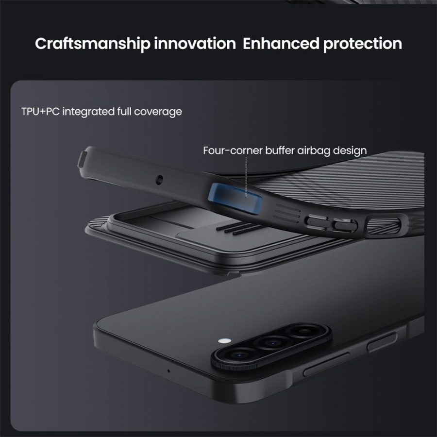 NILLKIN Camshield Pro Series for Samsung Galaxy A37 Case PC - TPU Phone Cover with Camera Slider