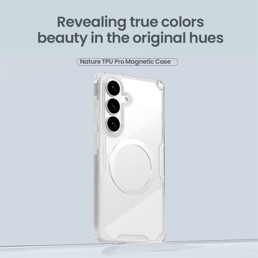 NILLKIN Nature Pro Series for Samsung Galaxy S26 Magnetic Case TPU - PC Ultra Clear Phone Cover