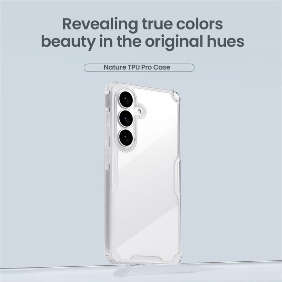 NILLKIN Nature Pro Series For Samsung Galaxy S26 Case PC - TPU Anti-Scratch Clear Back Cover