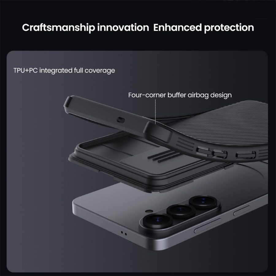 NILLKIN Camshield Pro Series for Samsung Galaxy S26 Case PC - TPU Phone Cover with Camera Slider
