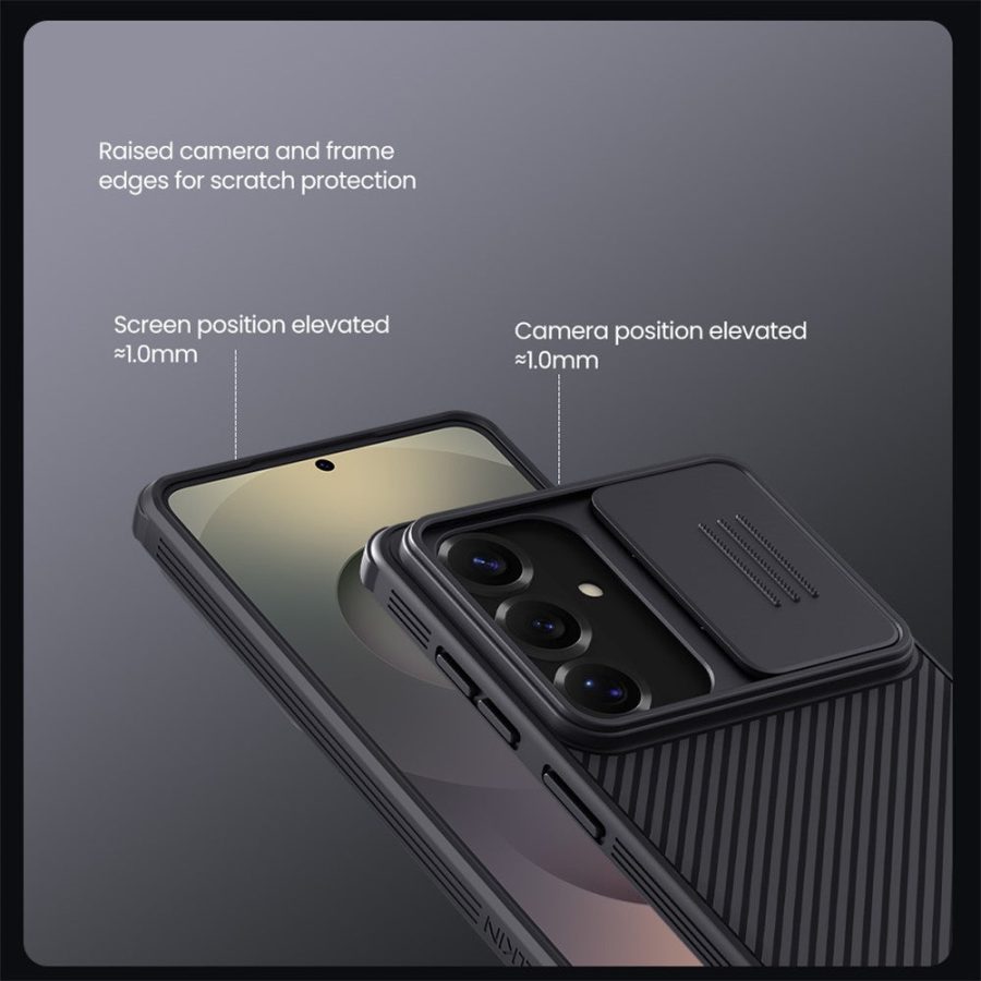 NILLKIN Camshield Pro Series for Samsung Galaxy S26 Case PC - TPU Phone Cover with Camera Slider