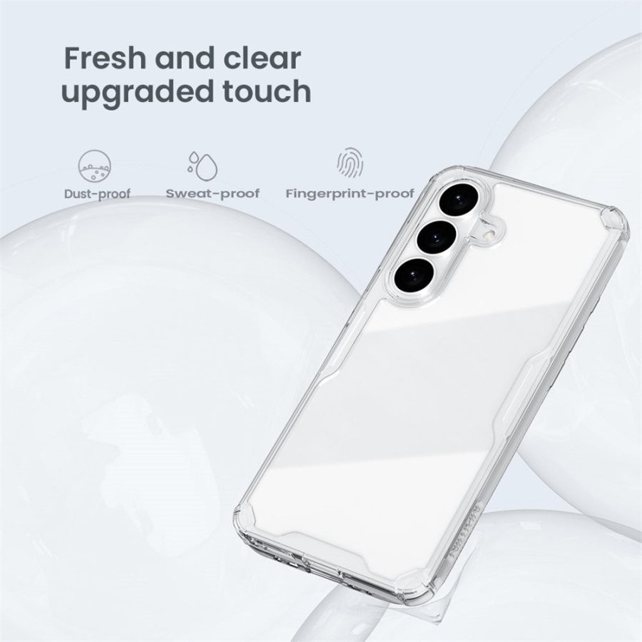 6601197067A-9 NILLKIN Nature Pro Series For Samsung Galaxy S26+ Case PC - TPU Anti-Scratch Clear Back Cover