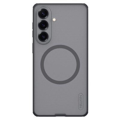 6601197070A-1 NILLKIN Super Frosted Shield Pro for Samsung Galaxy S26+ Magnetic Case Matte PC - TPU Clear Black Phone Back Cover