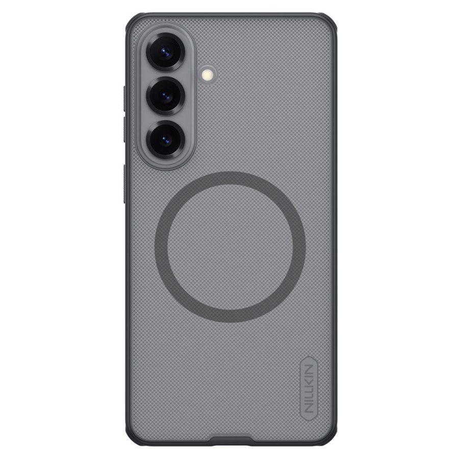6601197070A-1 NILLKIN Super Frosted Shield Pro for Samsung Galaxy S26+ Magnetic Case Matte PC - TPU Clear Black Phone Back Cover