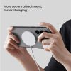 6601197070A-12 NILLKIN Super Frosted Shield Pro for Samsung Galaxy S26+ Magnetic Case Matte PC - TPU Clear Black Phone Back Cover