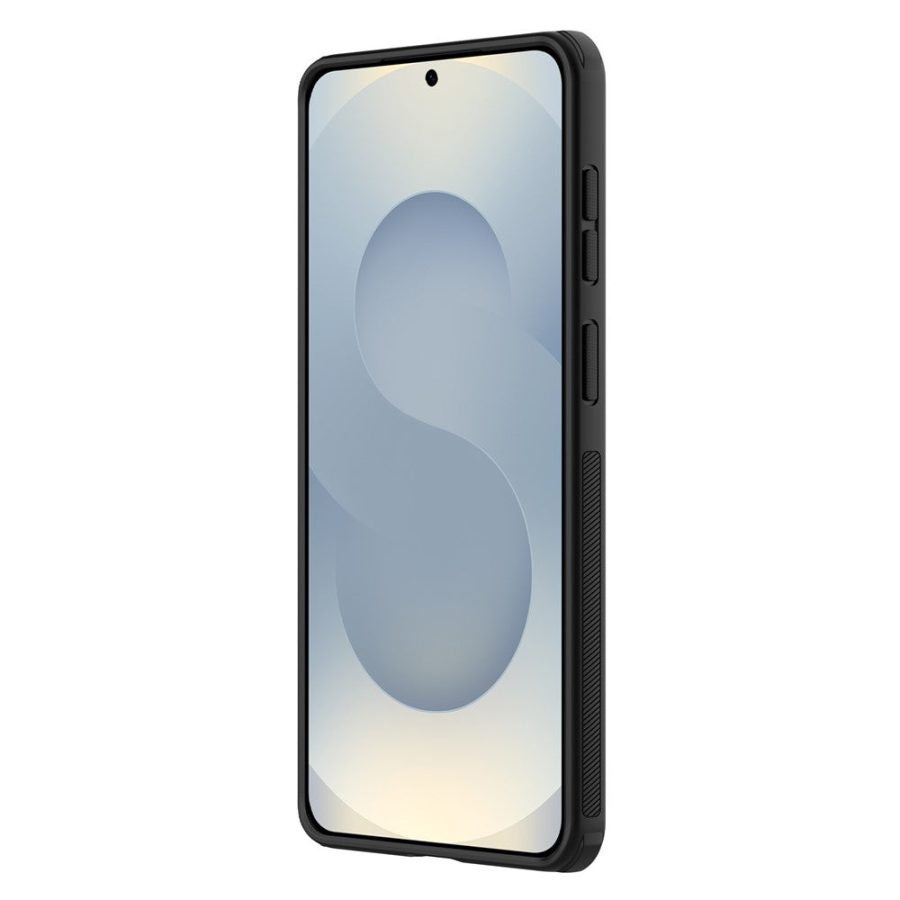 6601197070A-4 NILLKIN Super Frosted Shield Pro for Samsung Galaxy S26+ Magnetic Case Matte PC - TPU Clear Black Phone Back Cover