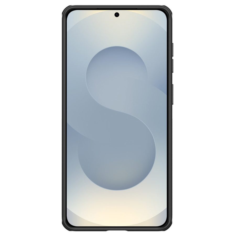 6601197070A-5 NILLKIN Super Frosted Shield Pro for Samsung Galaxy S26+ Magnetic Case Matte PC - TPU Clear Black Phone Back Cover