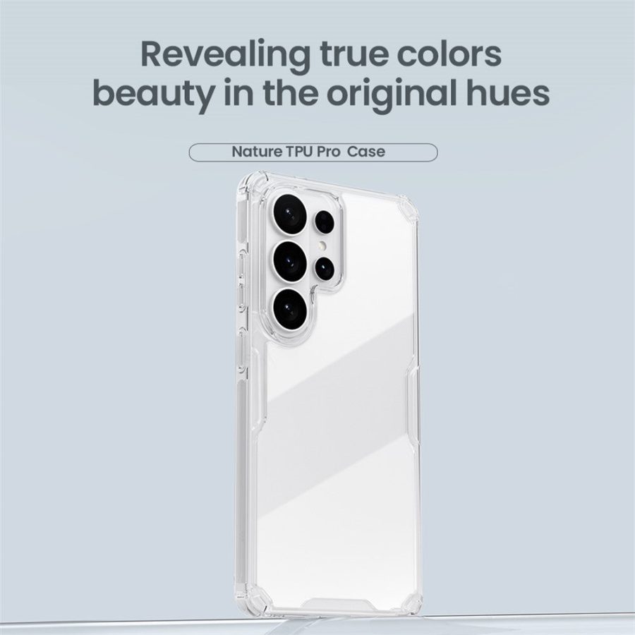 NILLKIN Nature Pro Series For Samsung Galaxy S26 Ultra Case PC - TPU Anti-Scratch Clear Back Cover