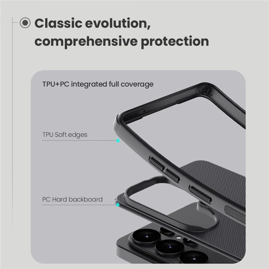 NILLKIN Super Frosted Shield Pro for Samsung Galaxy S26 Ultra Magnetic Case PC - TPU Phone Cover