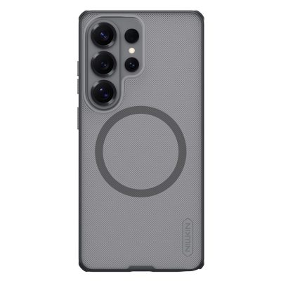 NILLKIN Super Frosted Shield Pro for Samsung Galaxy S26 Ultra Magnetic Case Matte PC - TPU Clear Black Phone Back Cover