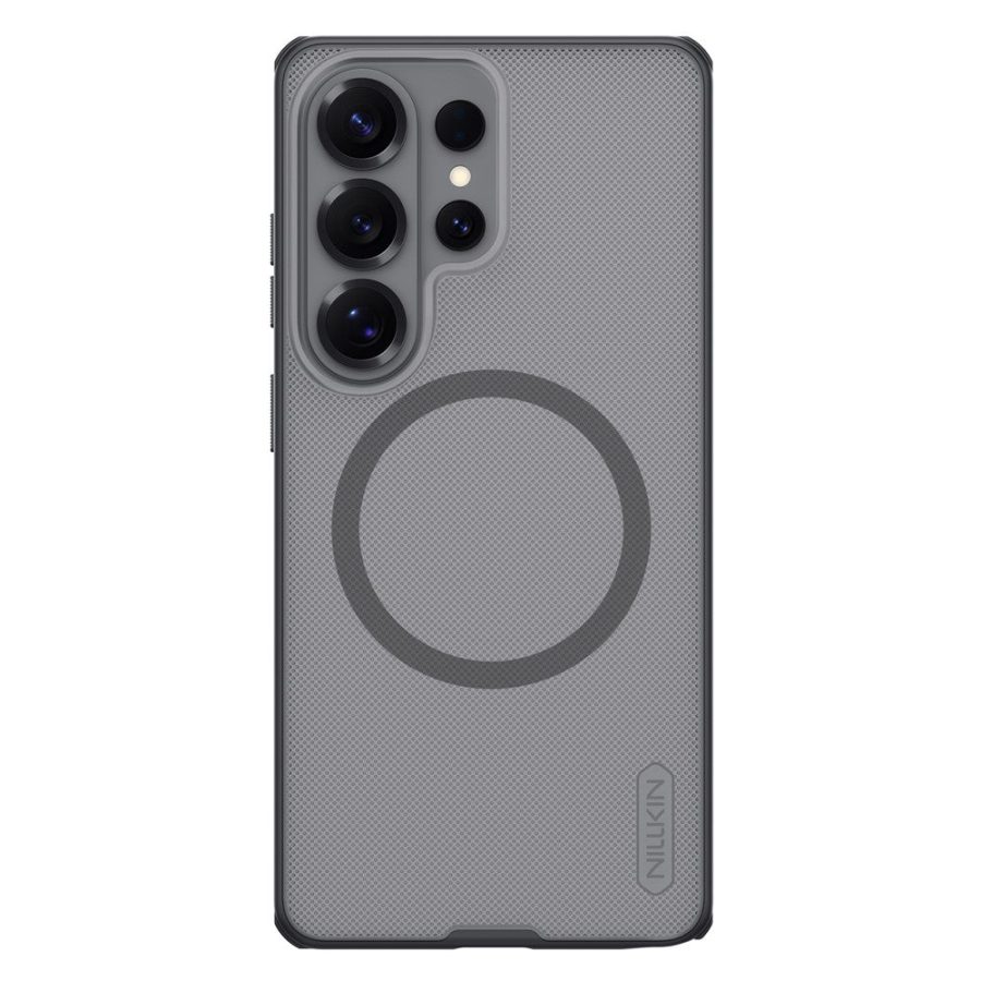 NILLKIN Super Frosted Shield Pro for Samsung Galaxy S26 Ultra Magnetic Case Matte PC - TPU Clear Black Phone Back Cover