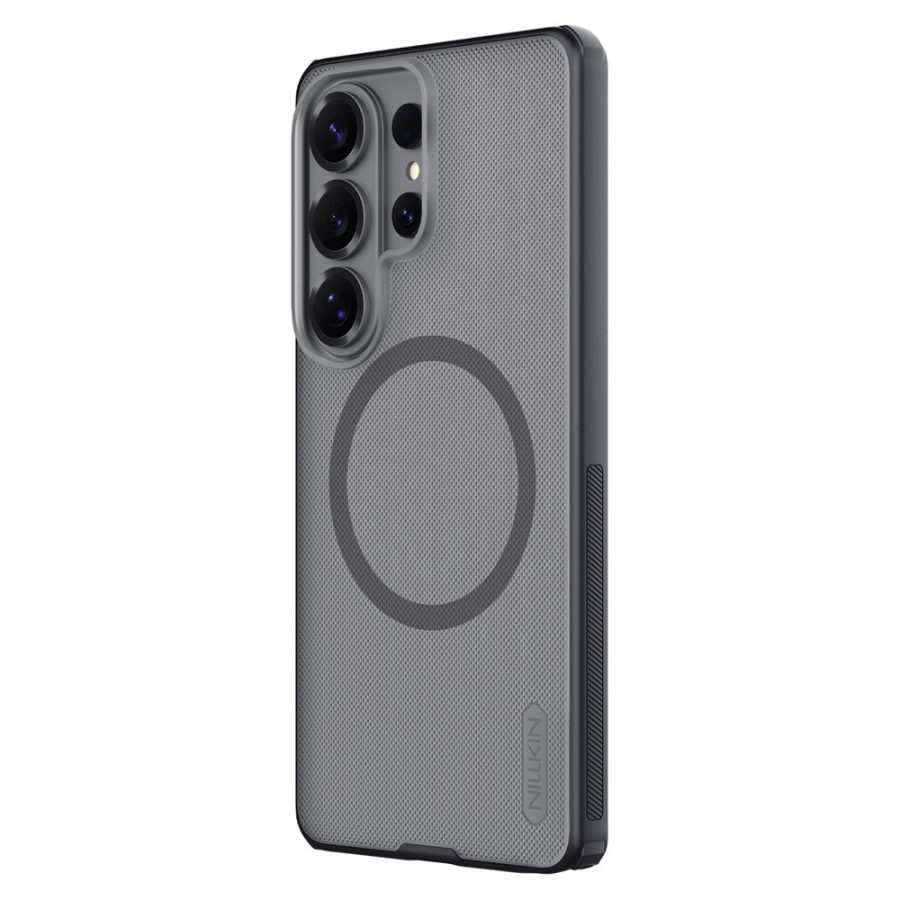NILLKIN Super Frosted Shield Pro for Samsung Galaxy S26 Ultra Magnetic Case Matte PC - TPU Clear Black Phone Back Cover