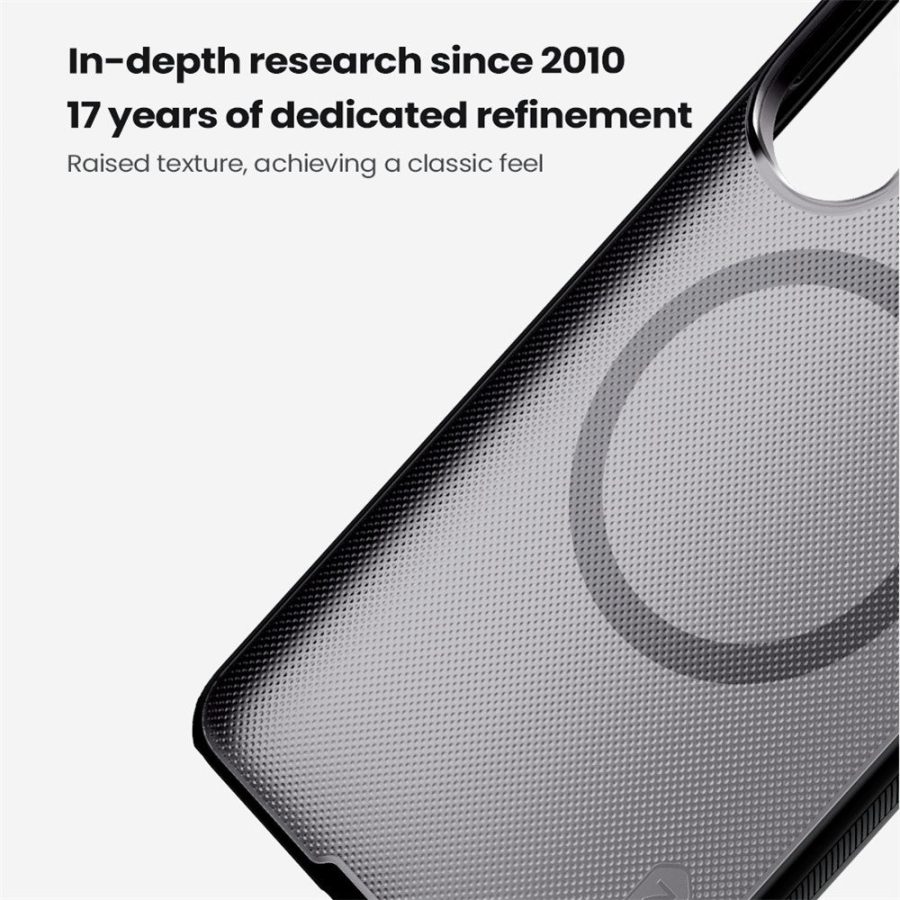 NILLKIN Super Frosted Shield Pro for Samsung Galaxy S26 Ultra Magnetic Case Matte PC - TPU Clear Black Phone Back Cover
